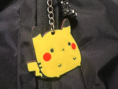 Chibi Pikachu Keychain