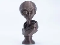 Alien Bust Decor