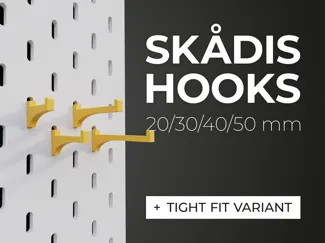 IKEA Skadis hooks