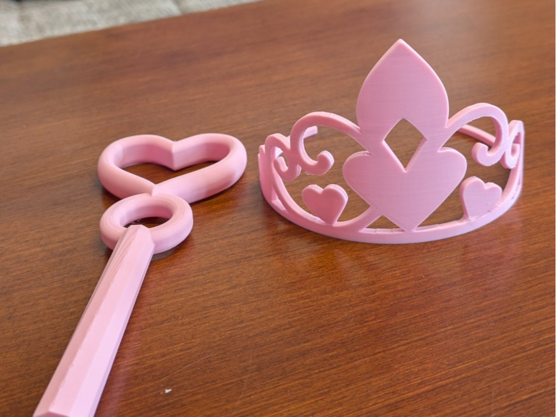 Princess Heatband and magic wand