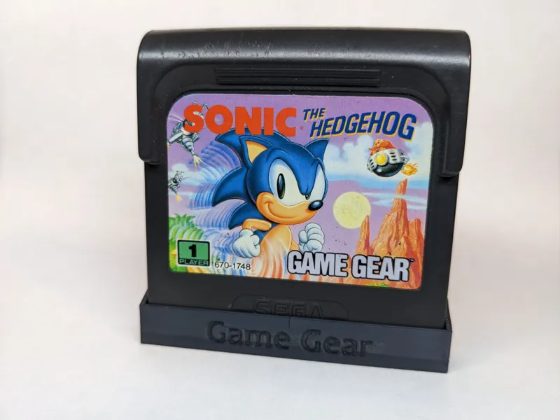 Sega Game Gear Single Cartridge Display Stand
