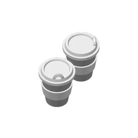 Coffee Cup Earrings view 4
