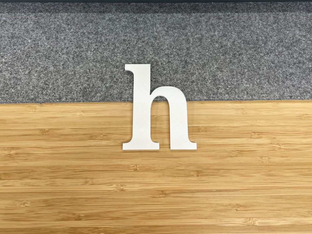 Lower Case h