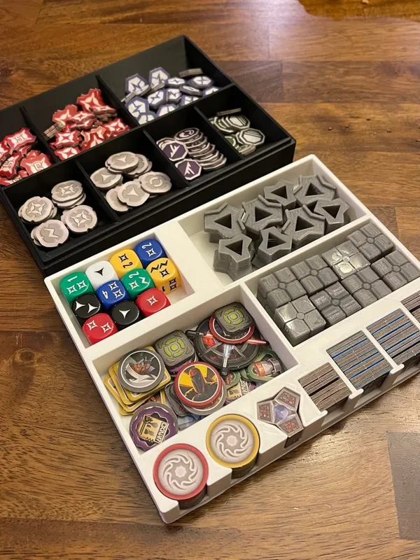 Organiseur de cartes et jetons pour Imperial Assault (Star Wars)