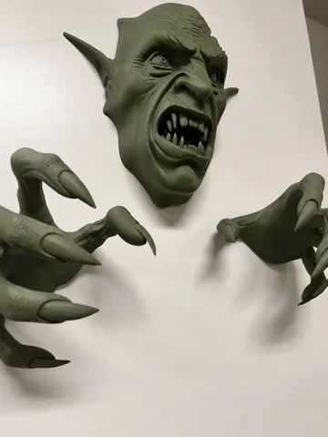 Modelo para impresión 3D: Goblin From the Wall — vista de referencia 4
