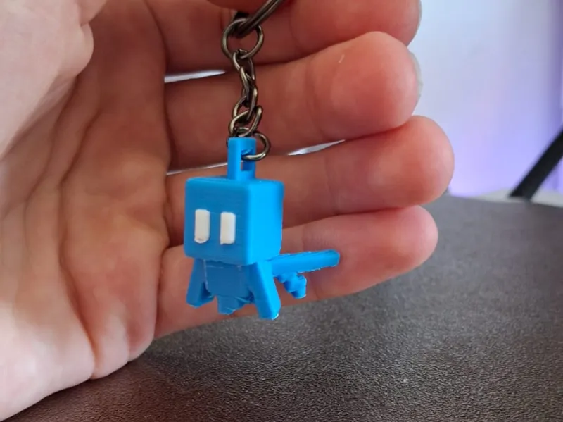 ALLAY Minecraft KEYCHAIN