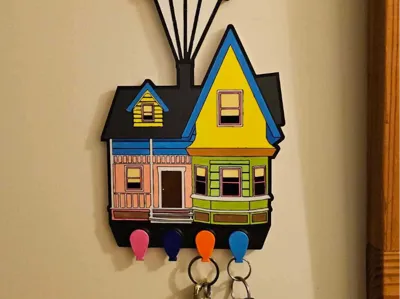 UP Balloon House Key Holder