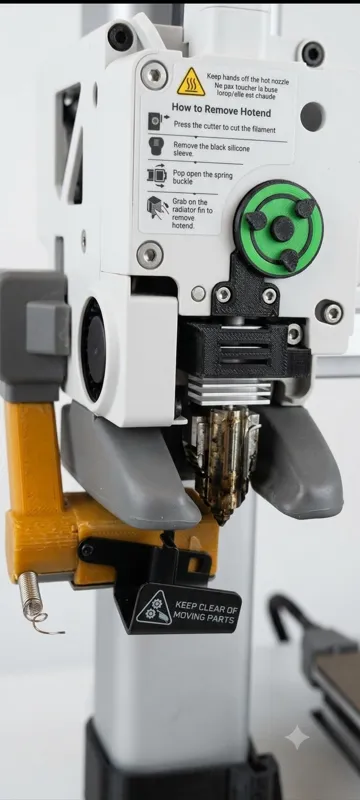 Accesorio para impresora 3D: Bambu A1/A1 Mini Hotend Screw Fix — vista de referencia 3