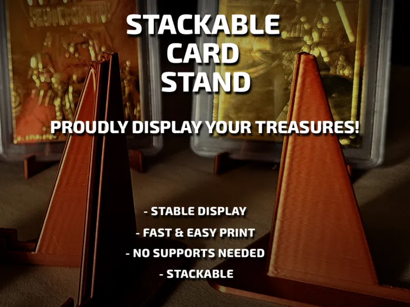 Stackable Card Stand