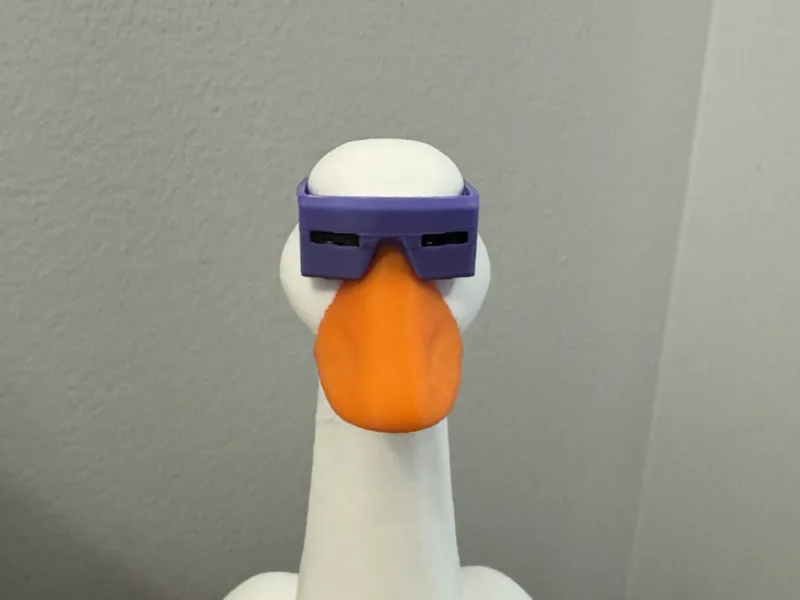 Bebop glasses for desk goose