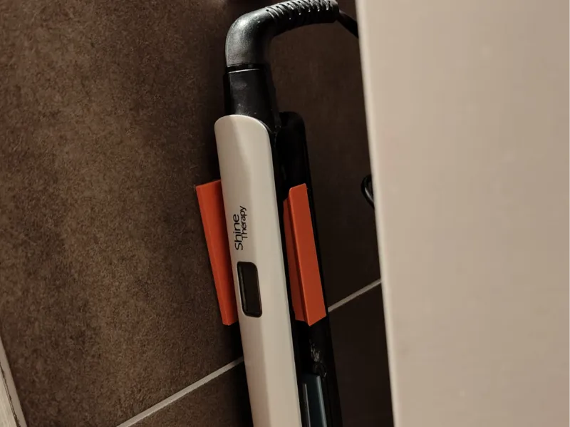 Hair Straightener Holder / Wall mount - Locked