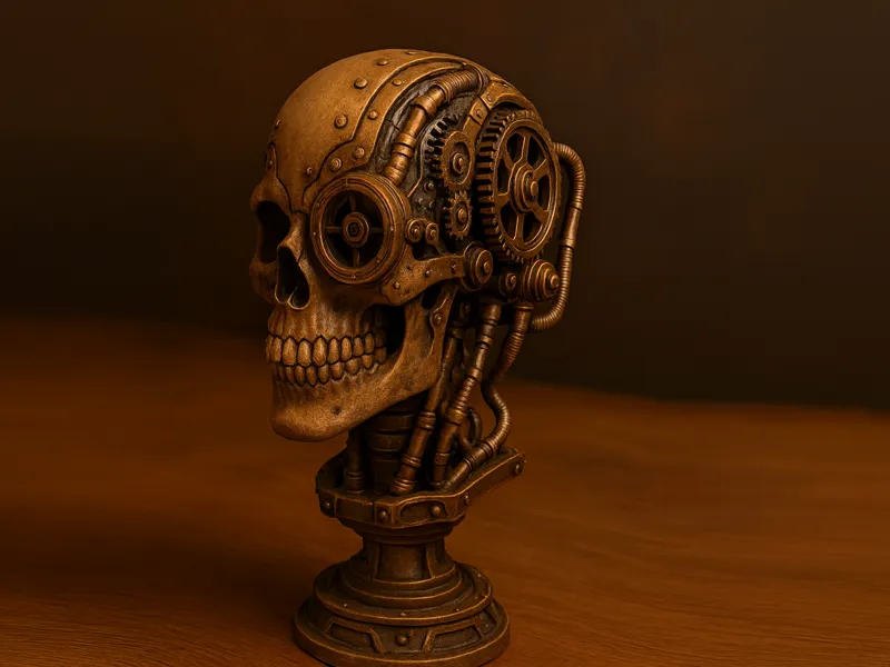 Steampunk Skull