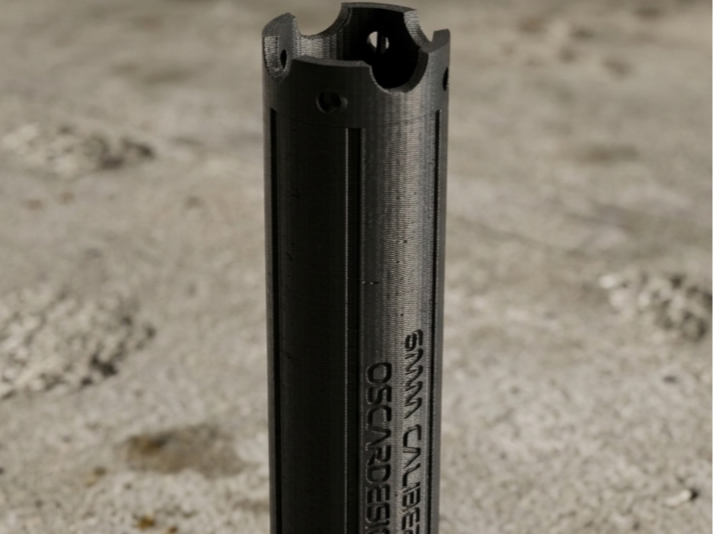 Functional airsoft suppressor 140mm length