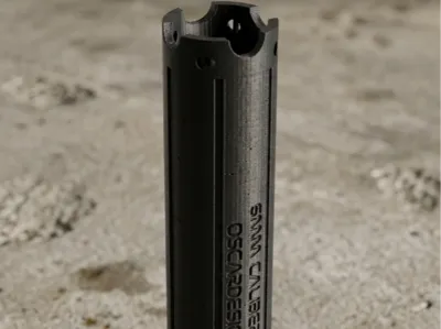 Functional airsoft suppressor 140mm length