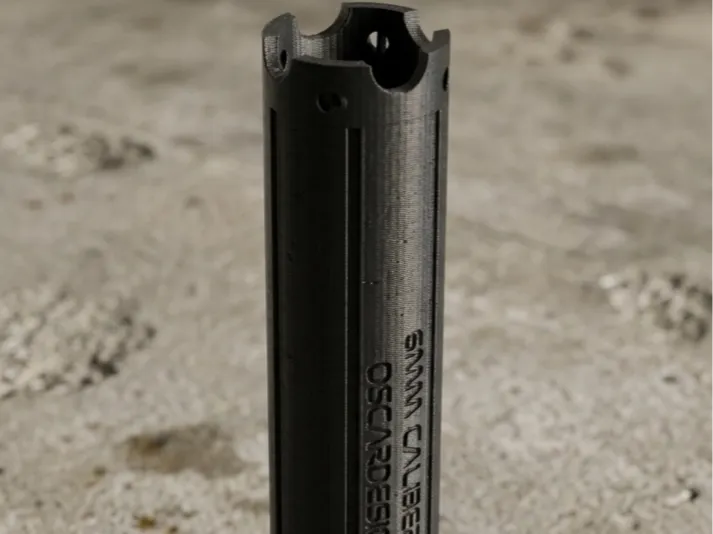 Functional airsoft suppressor 140mm length