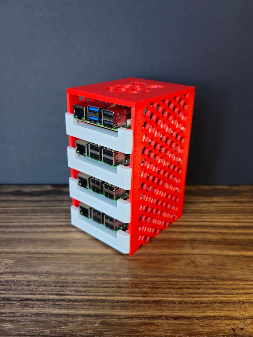 Raspberry Pi cluster case by j46kp26 - MakerWorld