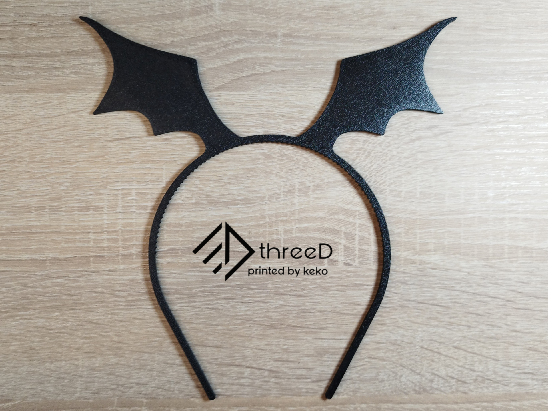 Fledermausohren-Haarreif | Halloween & Karneval