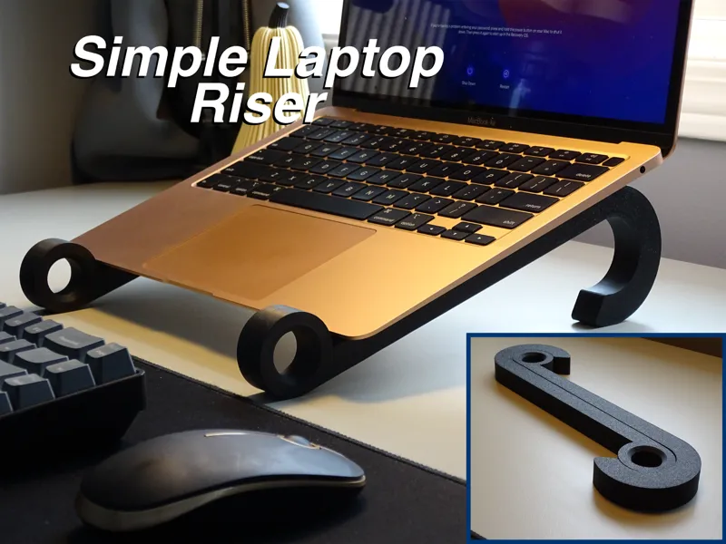 Laptop Riser - Clicks Together for Easy Storage