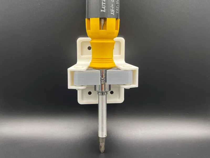 Compliant TPU Wall Broom/Mop/Tool Holder