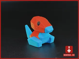 #137 PORYGON Pokemon Mini Figure