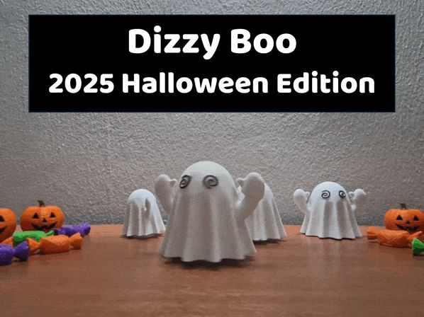 Dizzy Boo – Halloween 2025 Spinning Fidget Toy