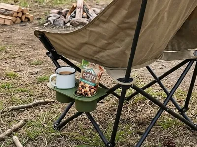 Modular Camping Chair Organizer (Cup & Tech Tray)