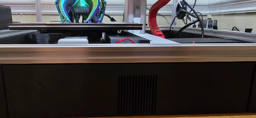 Yoopai Enclosure riser w/ MB cooling vents, more. - Free 3D Print Model ...