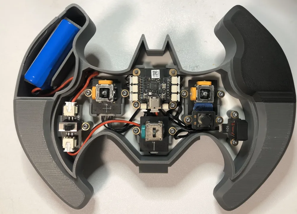 CyberBrick Batman Controller - Free 3D Print Model - MakerWorld