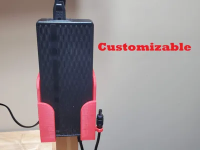 Ebike power brick/adapter wall mount