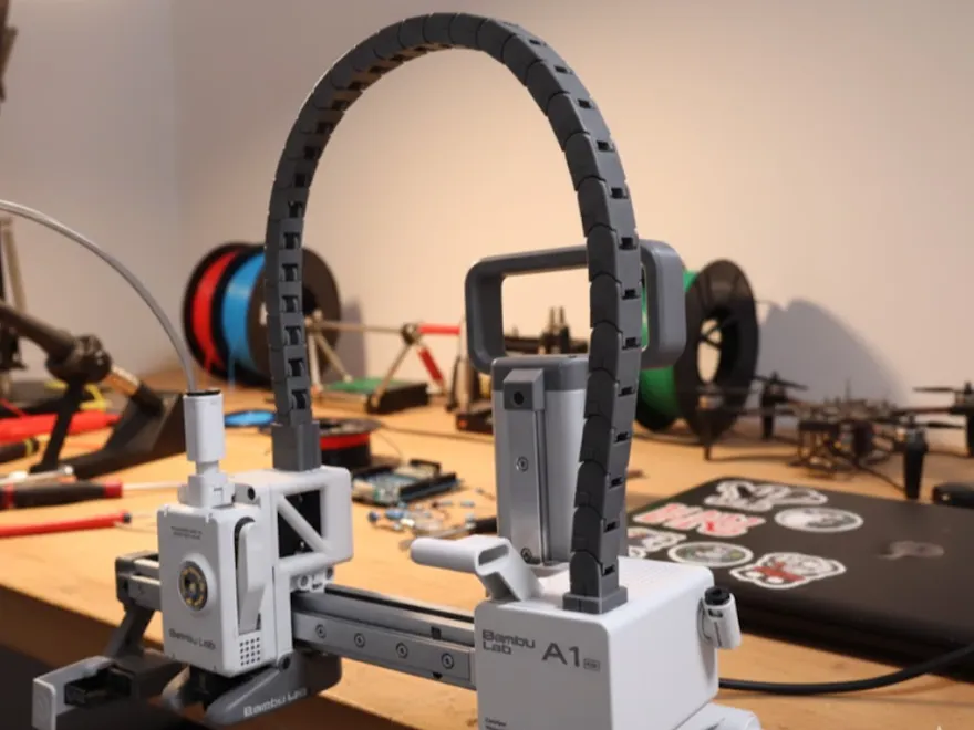 Bambu A1 mini cable chain - Free 3D Print Model - MakerWorld