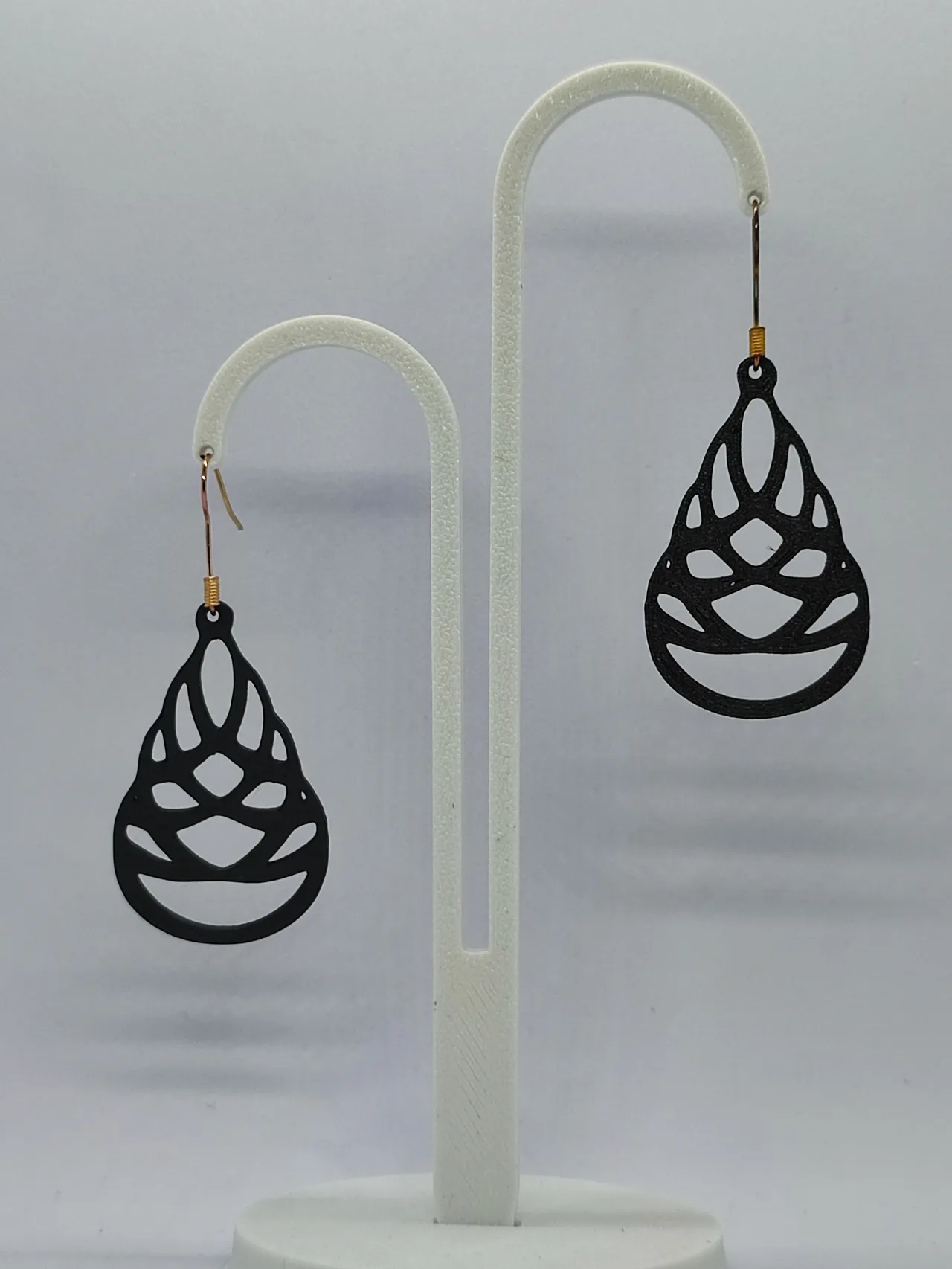 Aretes Lágrima de Encaje view 3