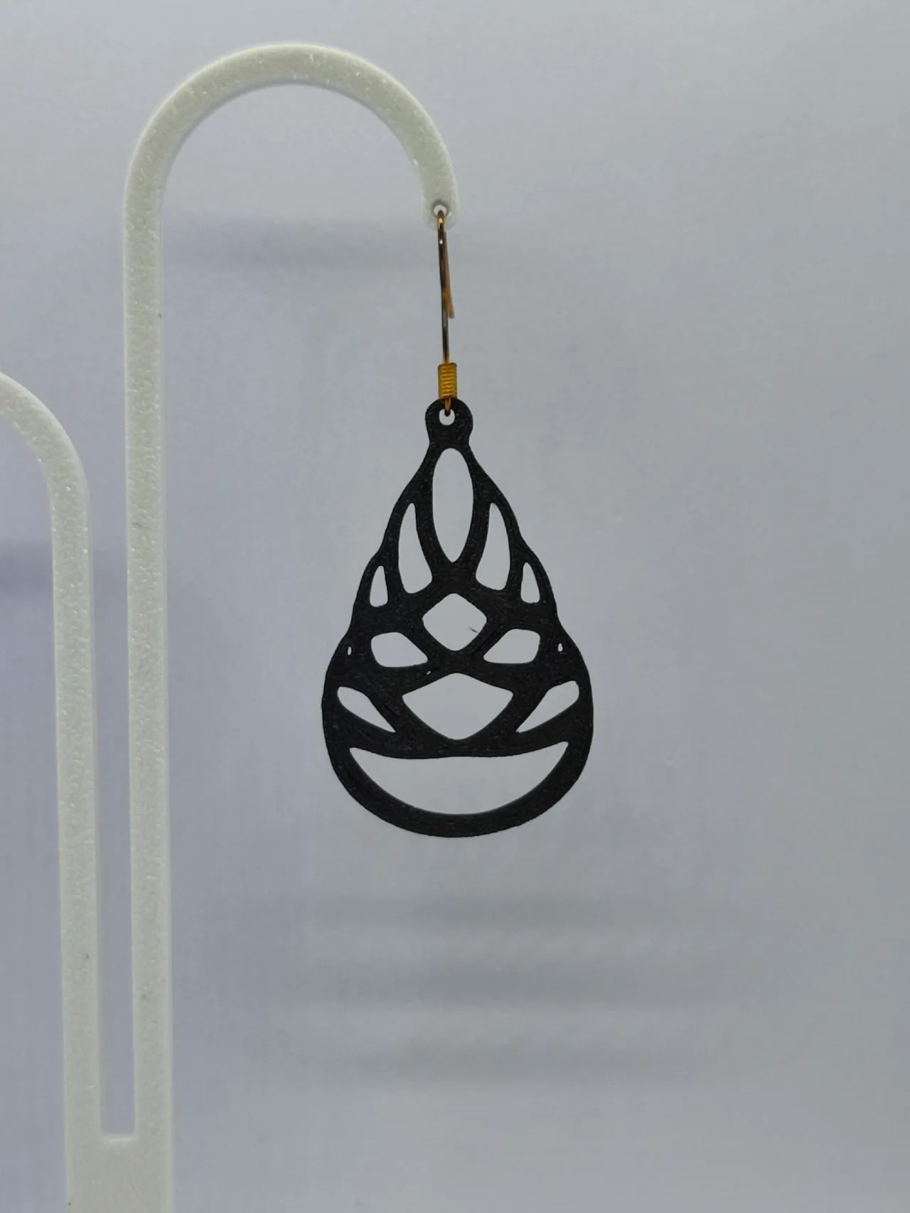 Aretes Lágrima de Encaje view 4