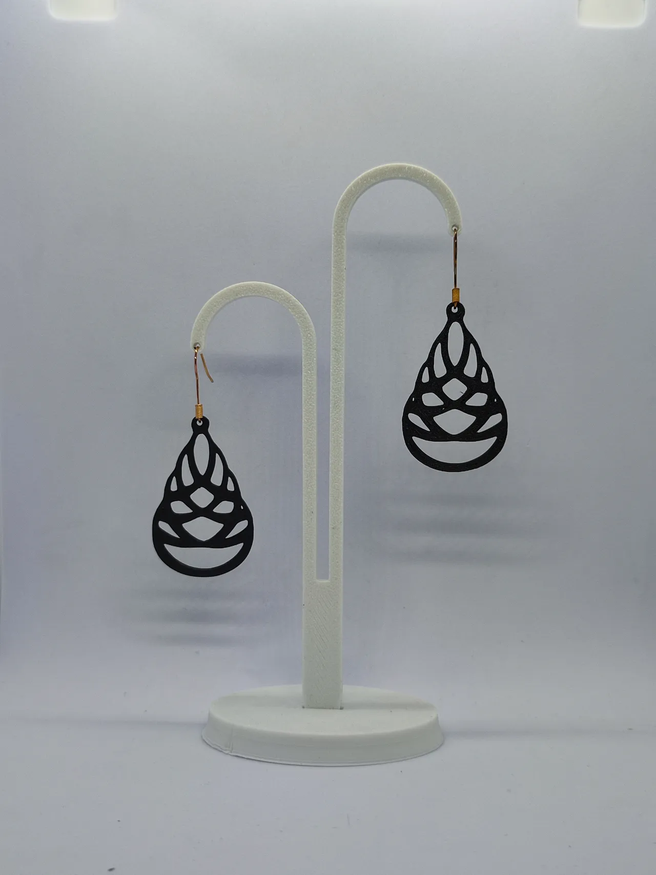 Aretes Lágrima de Encaje view 2