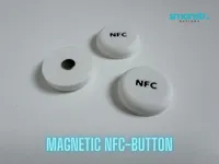 Magnetic NFC Button 8x2