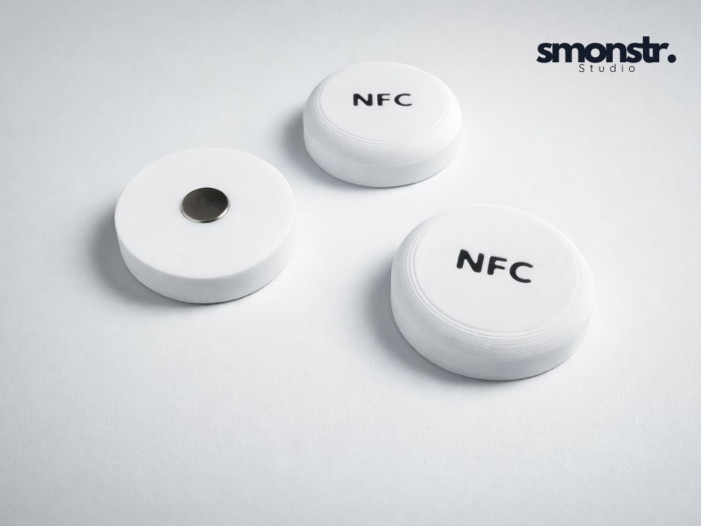 Magnetic NFC-Button