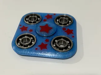 Smaller Fidget Spinners Floating Stars