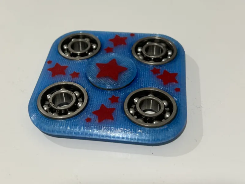 Smaller Fidget Spinners Floating Stars