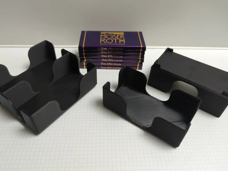 Full parametric,stacking open box with open sides