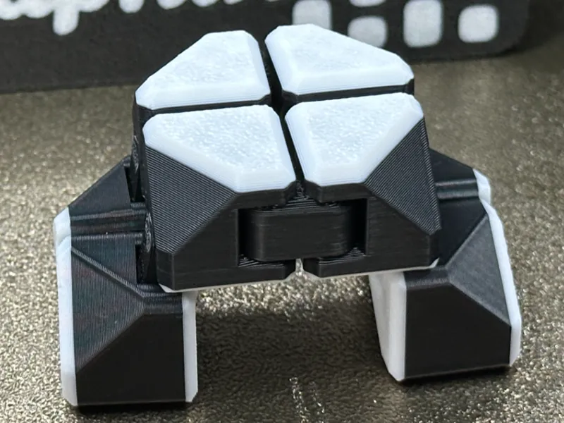 Multicolor Infinity Cube Fidget Toy