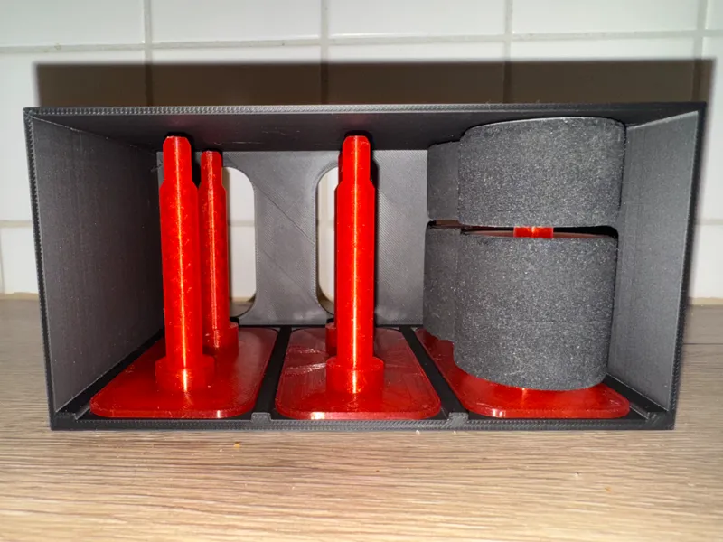 Transportbox Pancar-Reifen 1/12, Reifenständer