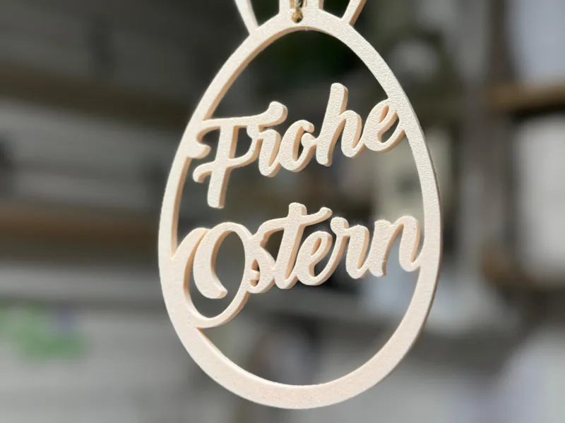 Frohe Ostern Ei zum Aufhängen