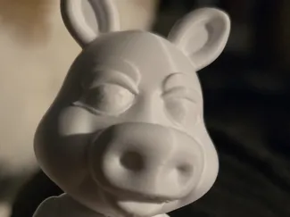 miss piggy bust