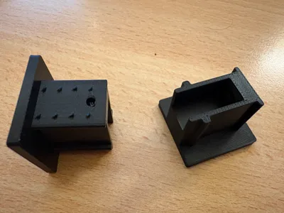 End Cap Modular Lighting 3-Phase Track