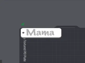 mama keychain