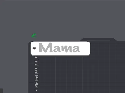 mama keychain