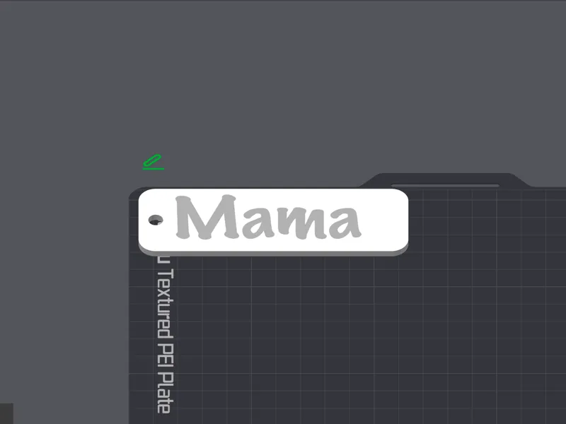mama keychain