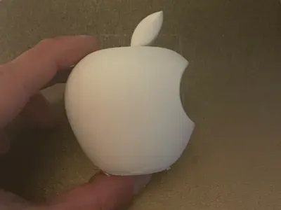 3D apple Logo