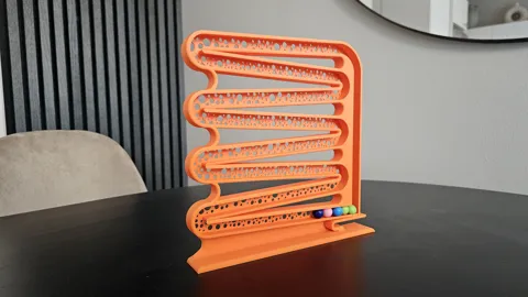 Print In Place - Smooth Marble Run XL - Fidget toy view 2