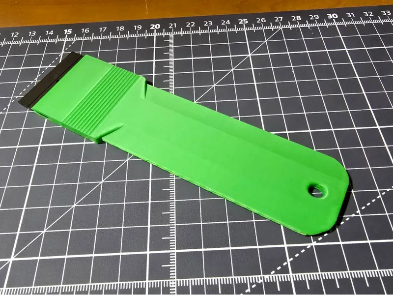 Plastic Blade Scraper remix with long handle