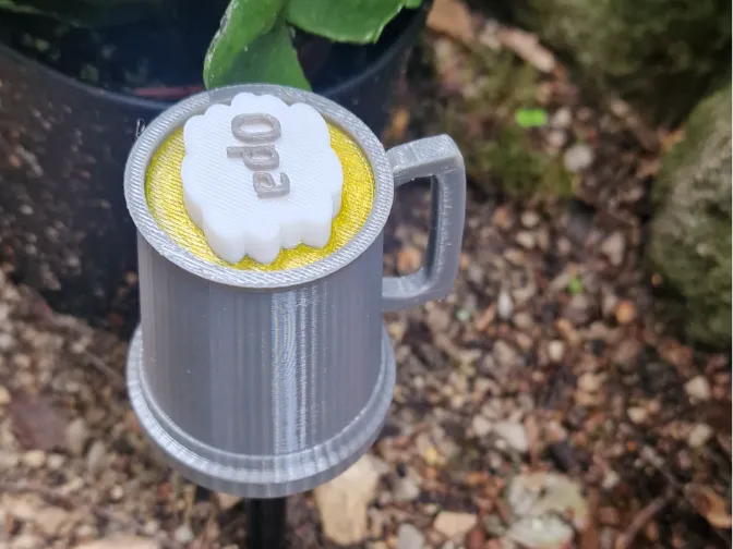 Grabschmuck Bierkrug Grabgesteck